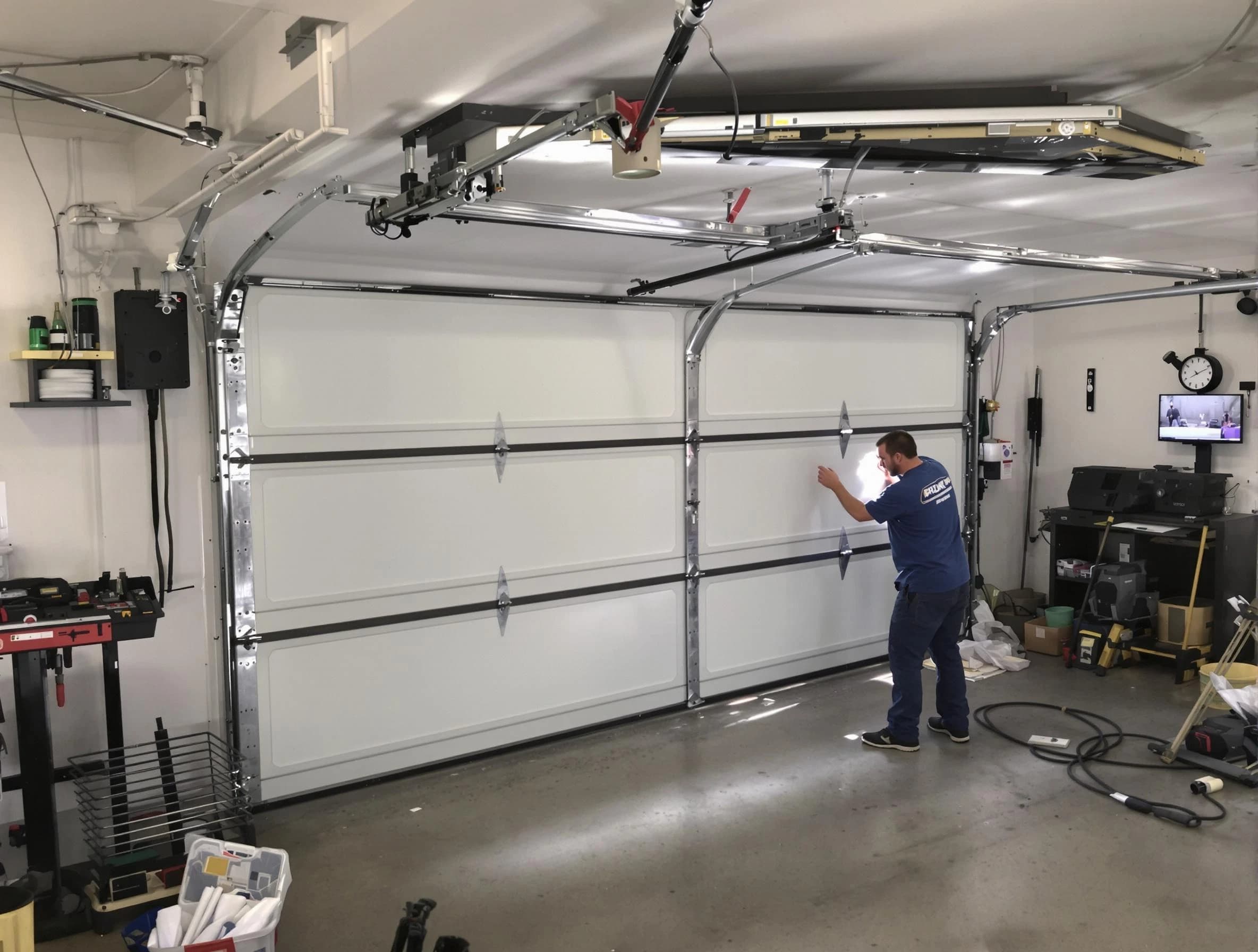 Professional garage door repair service by Jersey City Garage Door Repair in Jersey City
