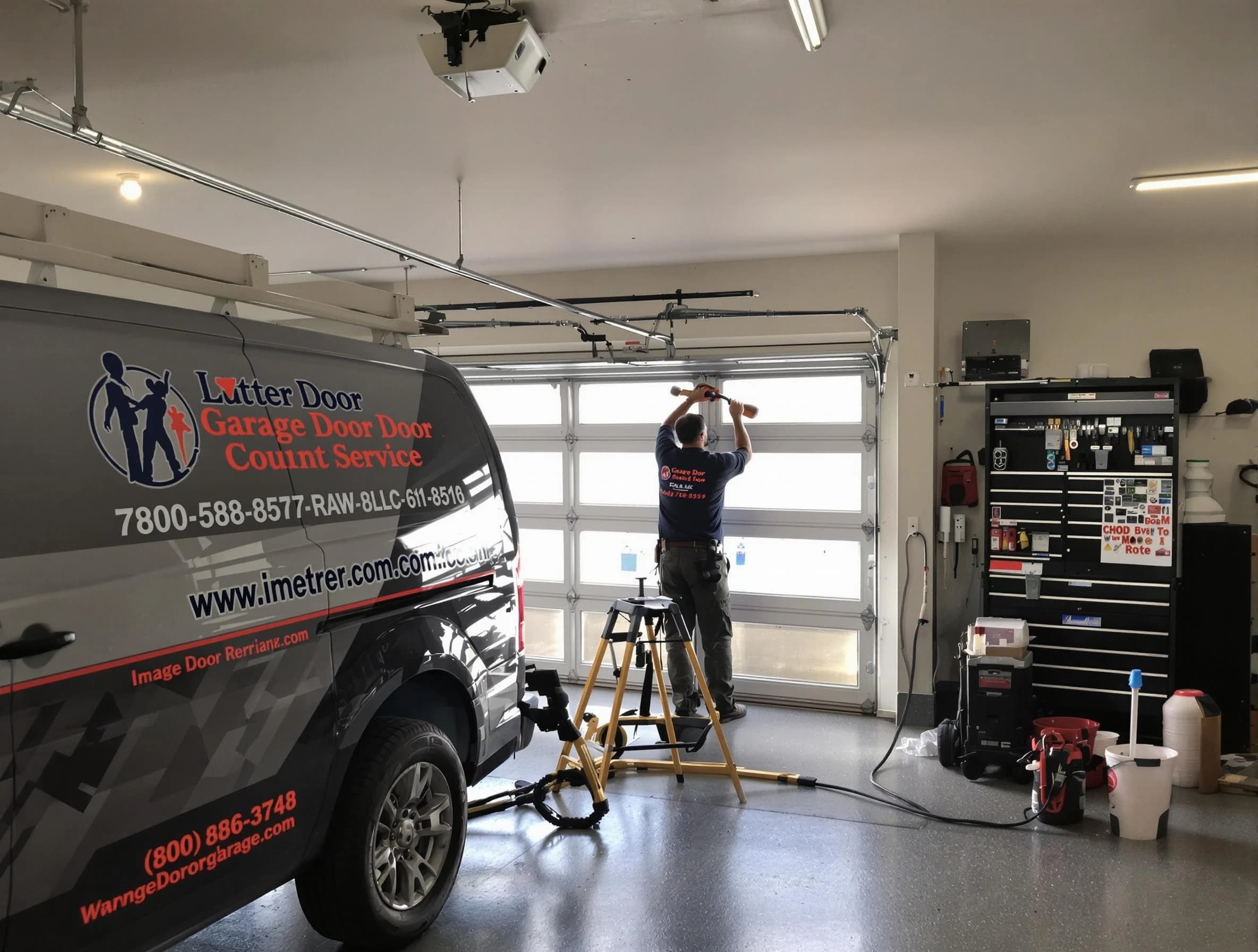 Jersey City Garage Door Repair rapid response team performing same-day repair in Jersey City