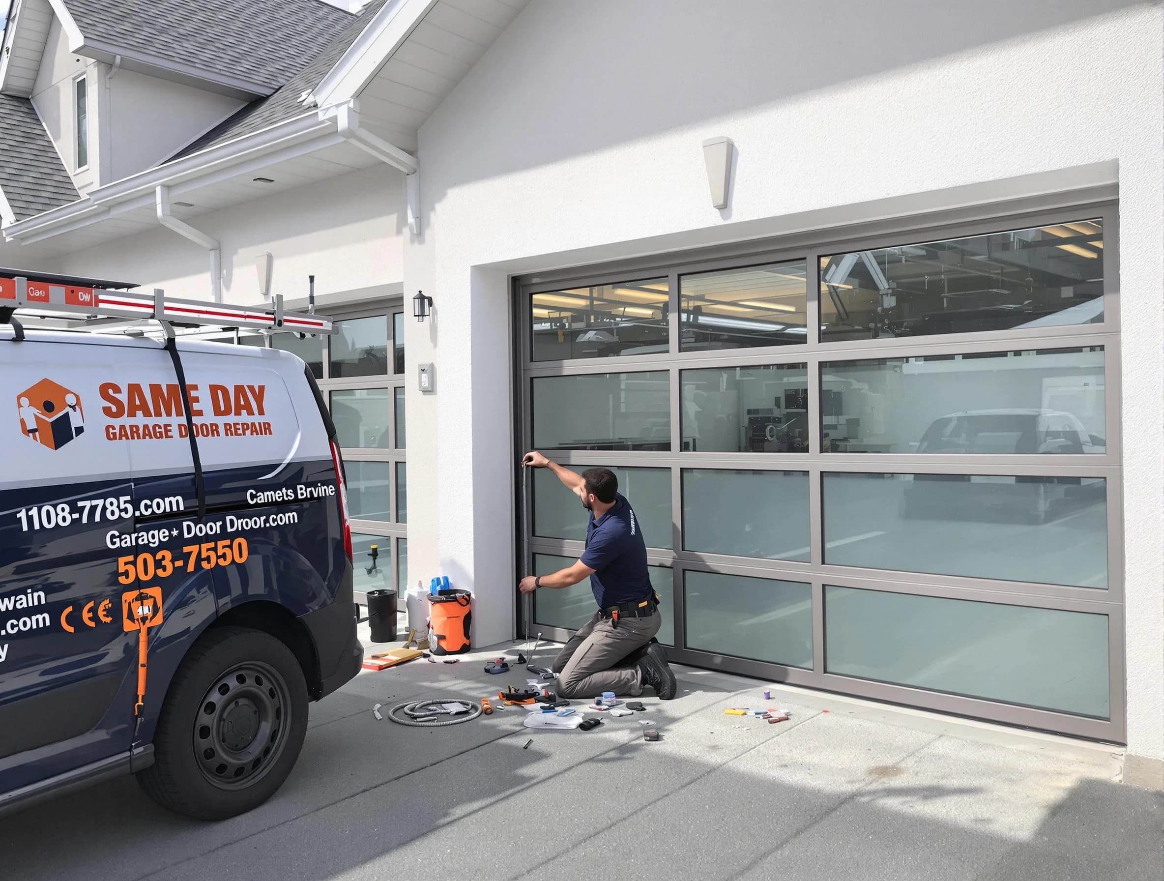 Same-day garage door repair service by Jersey City Garage Door Repair in Jersey City