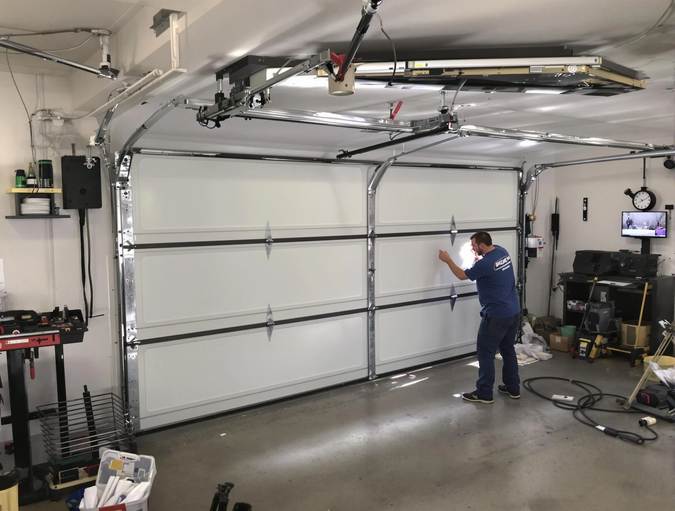 Professional garage door repair service by Jersey City Garage Door Repair in Jersey City