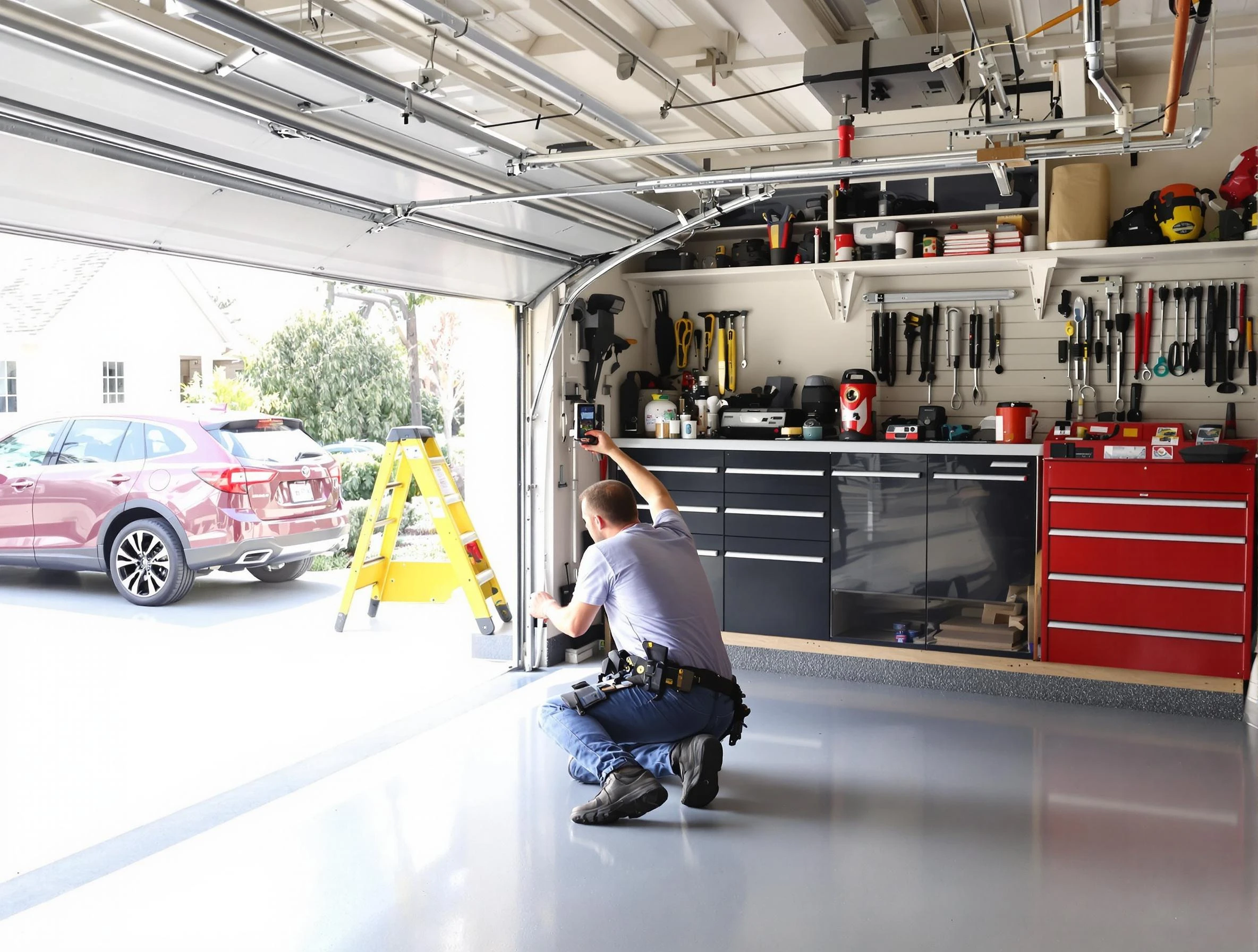 Local garage door repair service by Jersey City Garage Door Repair in Jersey City