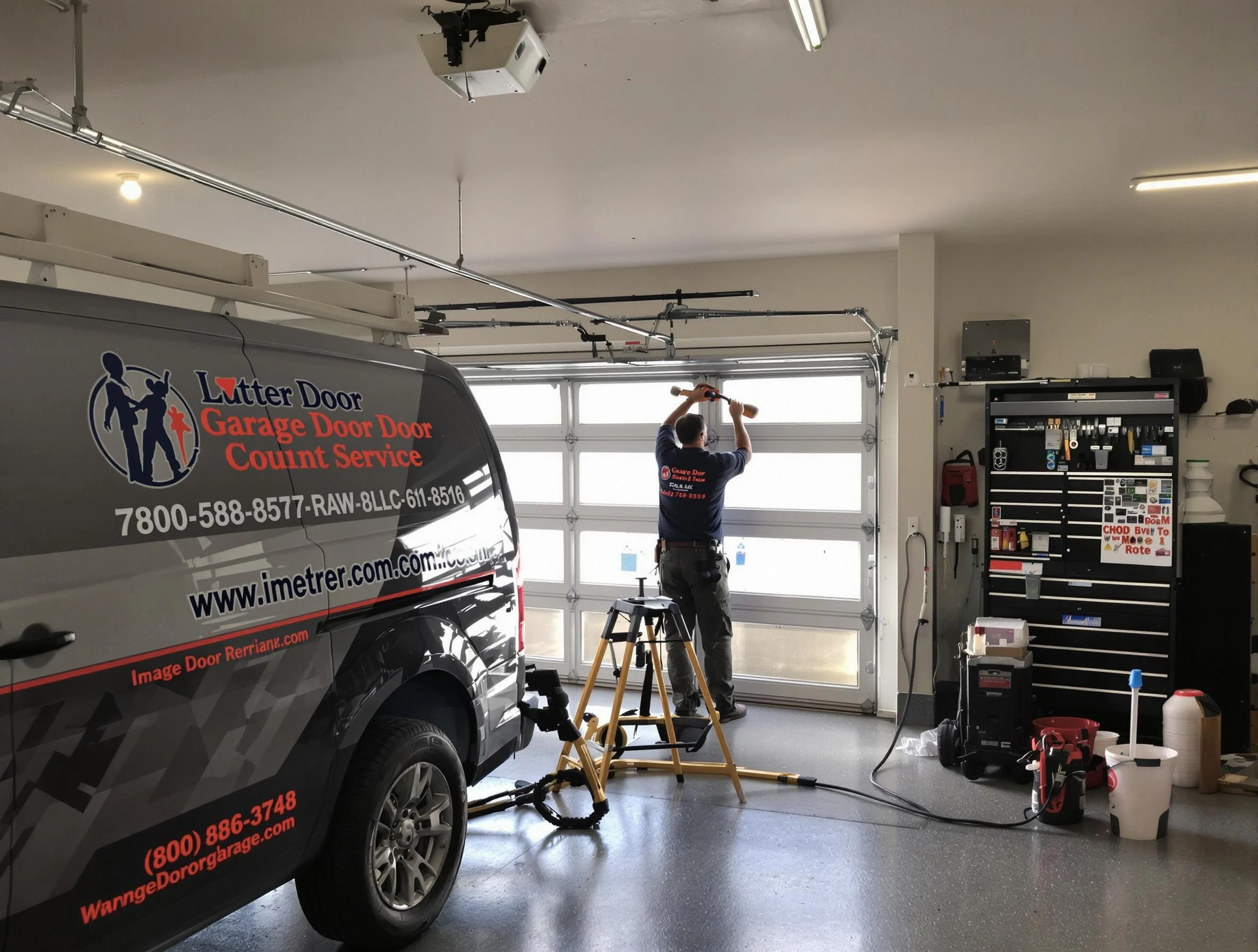 Jersey City Garage Door Repair rapid response team performing same-day repair in Jersey City