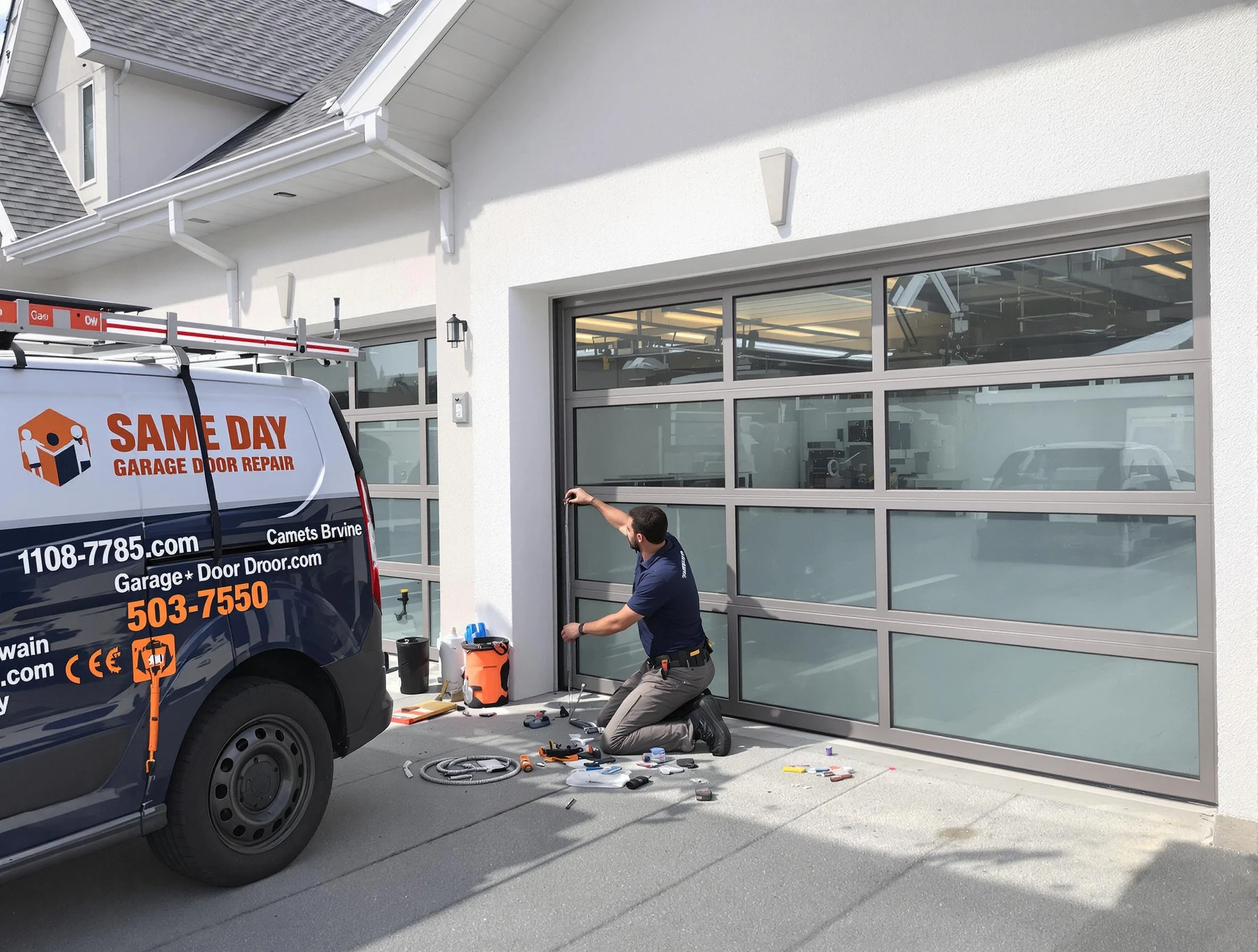 Same-day garage door repair service by Jersey City Garage Door Repair in Jersey City